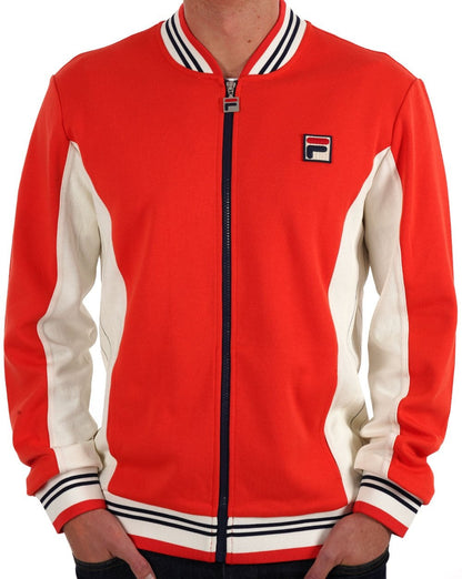Fila Vintage Settanta Pro Badge Track Top OG Rot