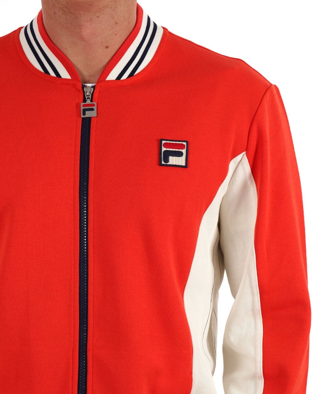 Fila Vintage Settanta Pro Badge Track Top OG Red