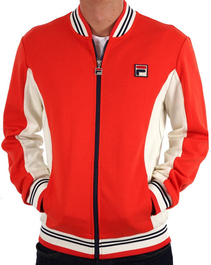 Fila Vintage Settanta Pro Badge Track Top OG Rot