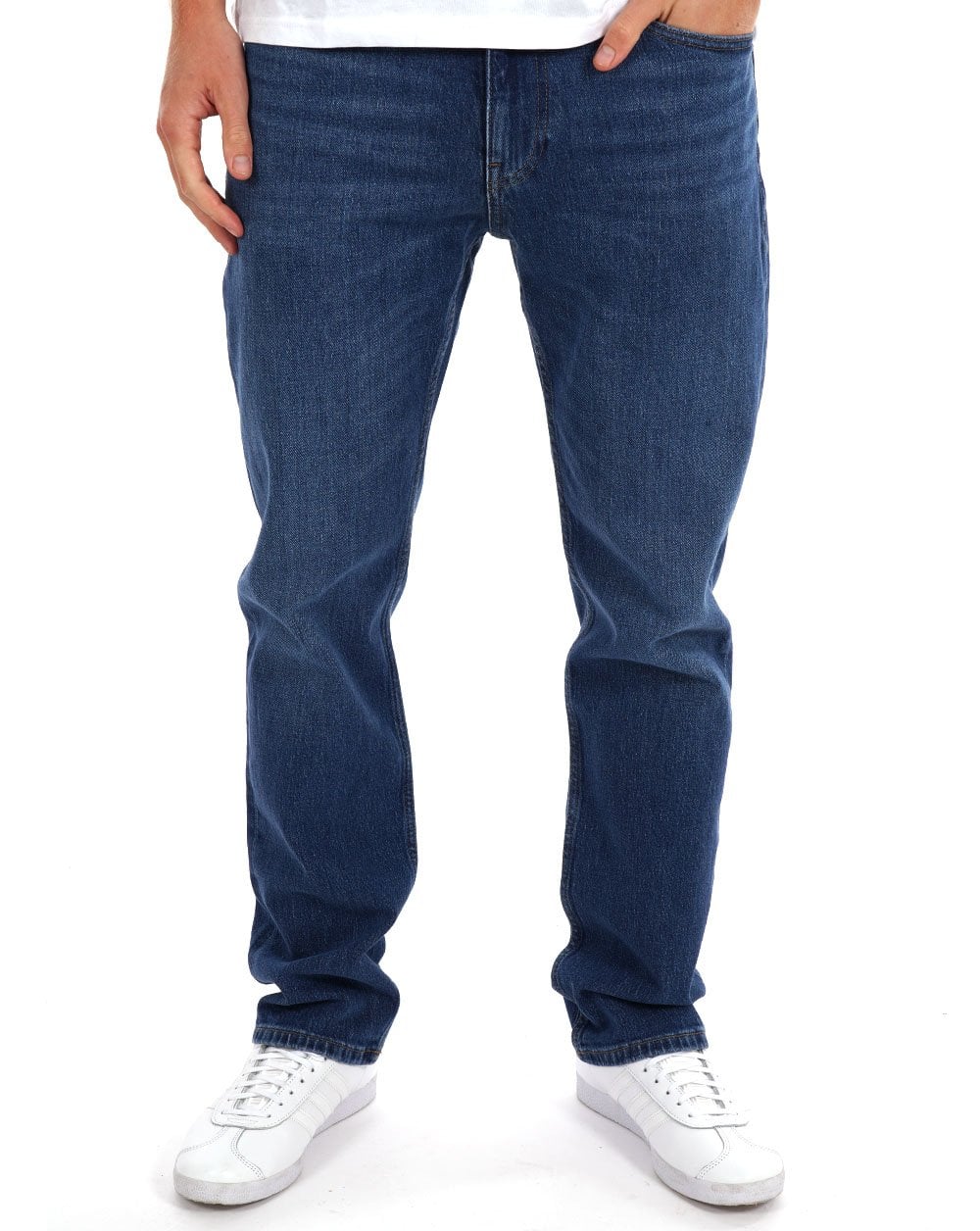 Tommy Jeans Ryan Slim Straight Leg Dark Denim
