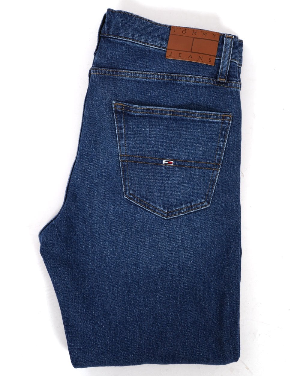 Tommy Jeans Ryan Slim Straight Leg Dark Denim