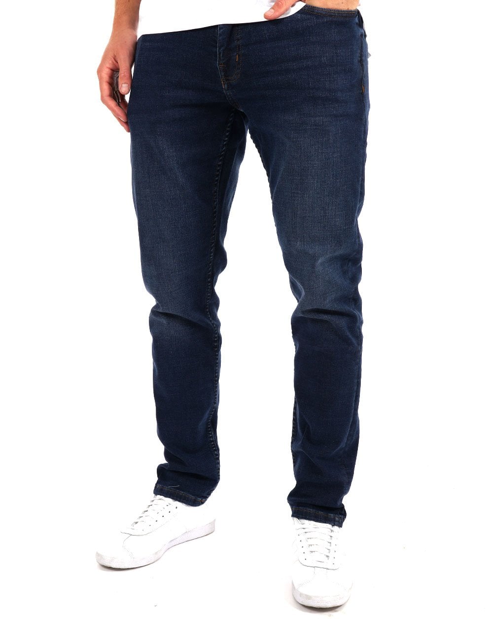 80er Casual Classics Florida Tapered Jeans Dunkelblau