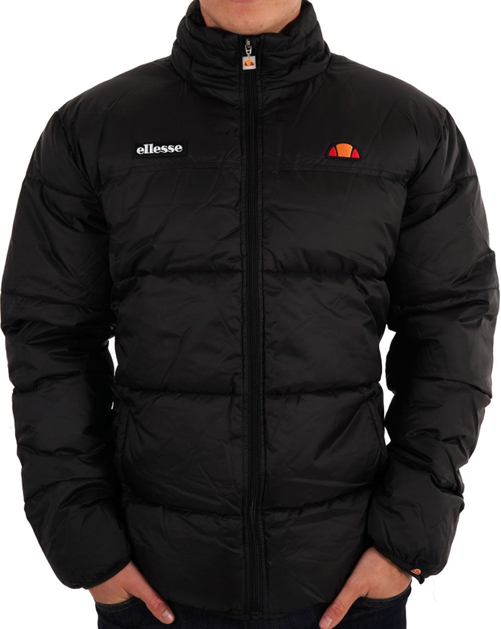 Ellesse – Caloroso – Wattierte Jacke in Schwarz