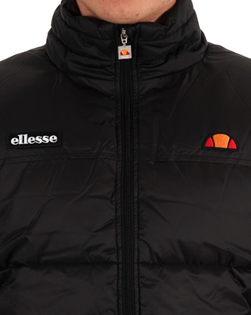 Ellesse – Caloroso – Wattierte Jacke in Schwarz