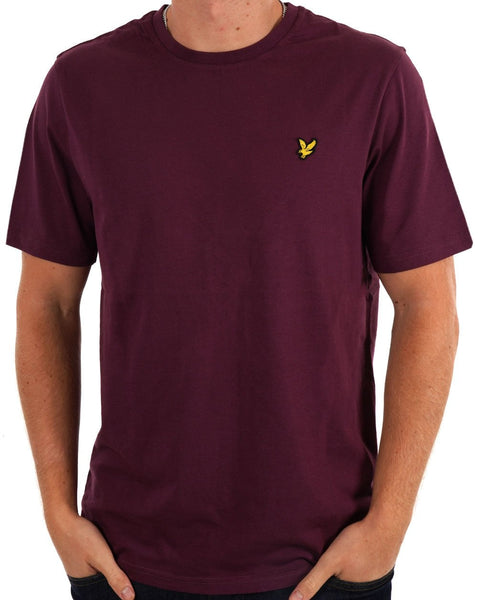 Lyle And Scott T-shirt Claret