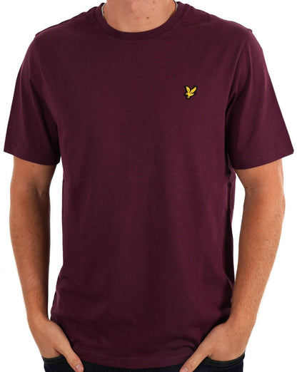 Lyle And Scott T-Shirt Bordeauxrot