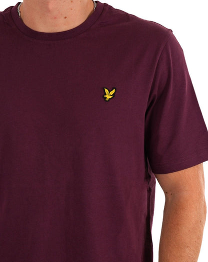 Lyle And Scott T-Shirt Bordeauxrot