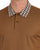 Aquascutum Club Check Collar LS Polo Toffee