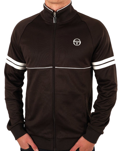Sergio Tacchini Star Track Top Dunkler Kaffee/Gardenie
