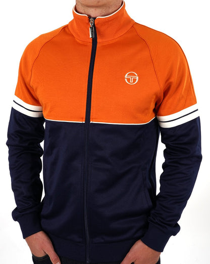 Sergio Tacchini Orion Trainingsjacke Orange / Marineblau