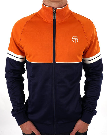 Sergio Tacchini Orion Trainingsjacke Orange / Marineblau