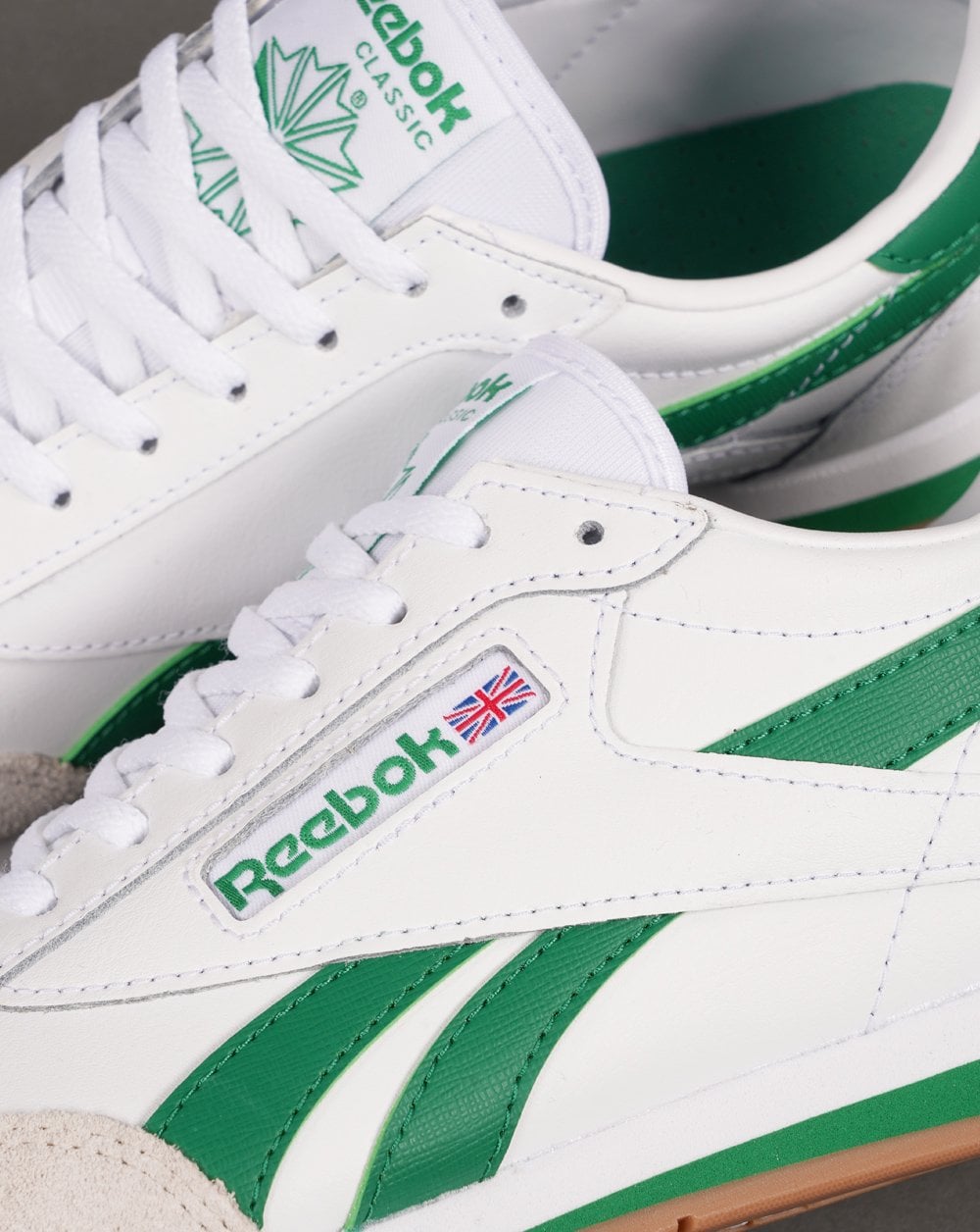Reebok Campio XT Sneakers Weiß/Glen Green/Gummi