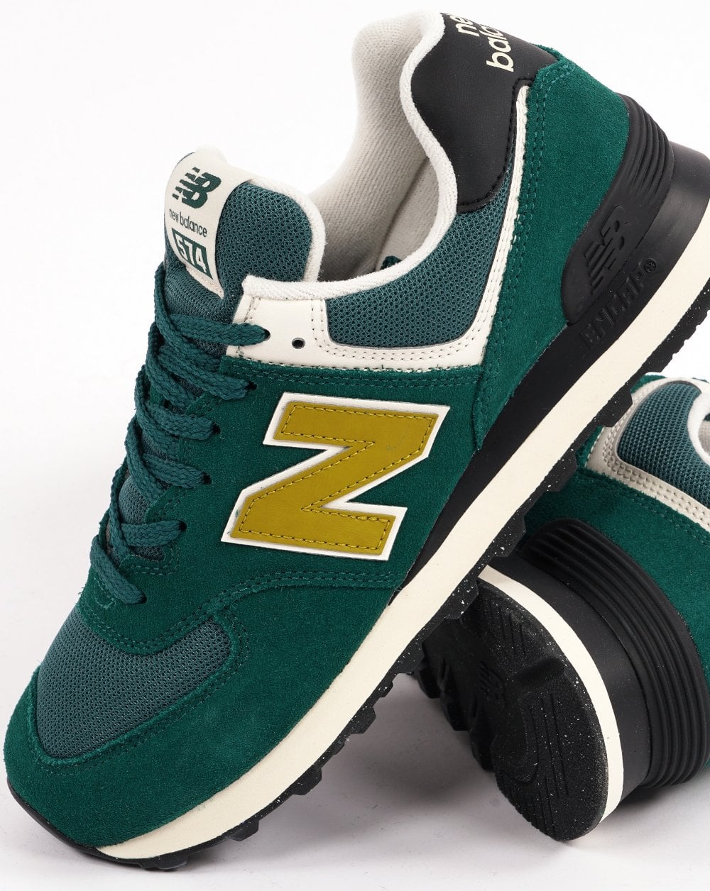 New Balance 574 Trainer Marsh Green