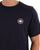 Pretty Green Live Forever Badge T Shirt Navy