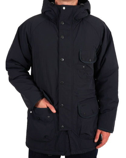 Barbour Field Wasserfeste Jacke, Marineblau
