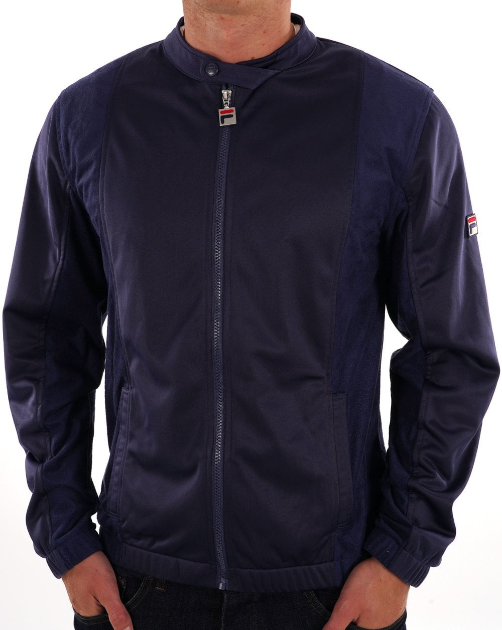 Fila Vintage Boxer Trainingsjacke Marineblau
