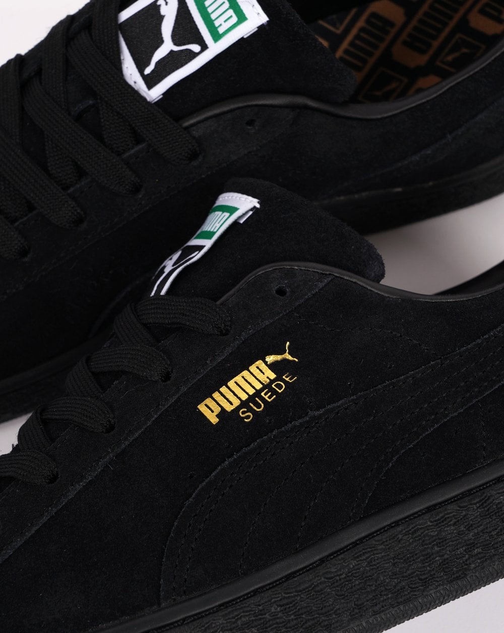 Puma Suede Classic Trainer Schwarz