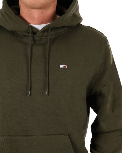 Tommy Jeans Flag Hoodie Grün