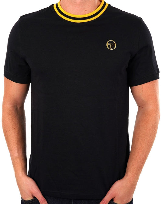 Sergio Tacchini Rainer T-Shirt Schwarz