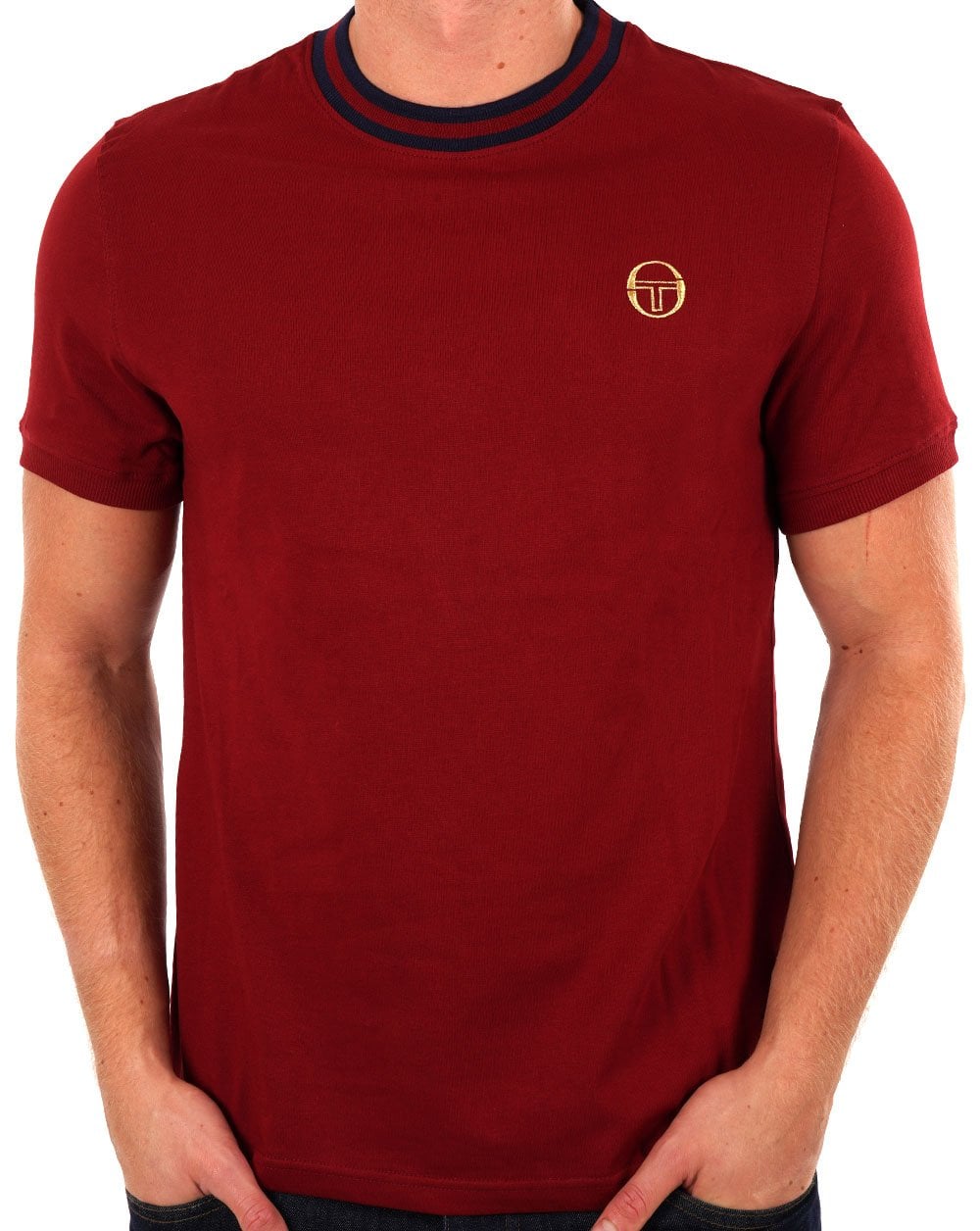 Sergio Tacchini Rainer T-Shirt Dunkelrot