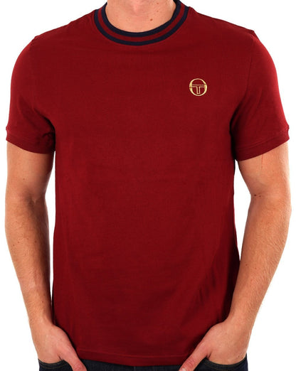 Sergio Tacchini Rainer T-Shirt Dunkelrot