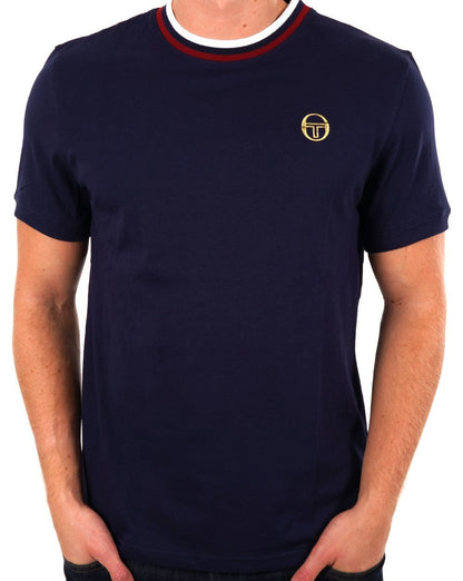 Sergio Tacchini Rainer T-Shirt Marineblau