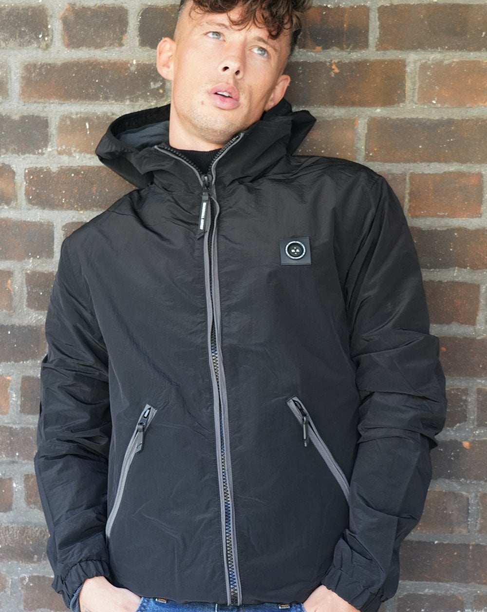 Marshall Artist Kapuzenjacke Schwarz