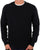 Ben Sherman Textured Crew Knit Black