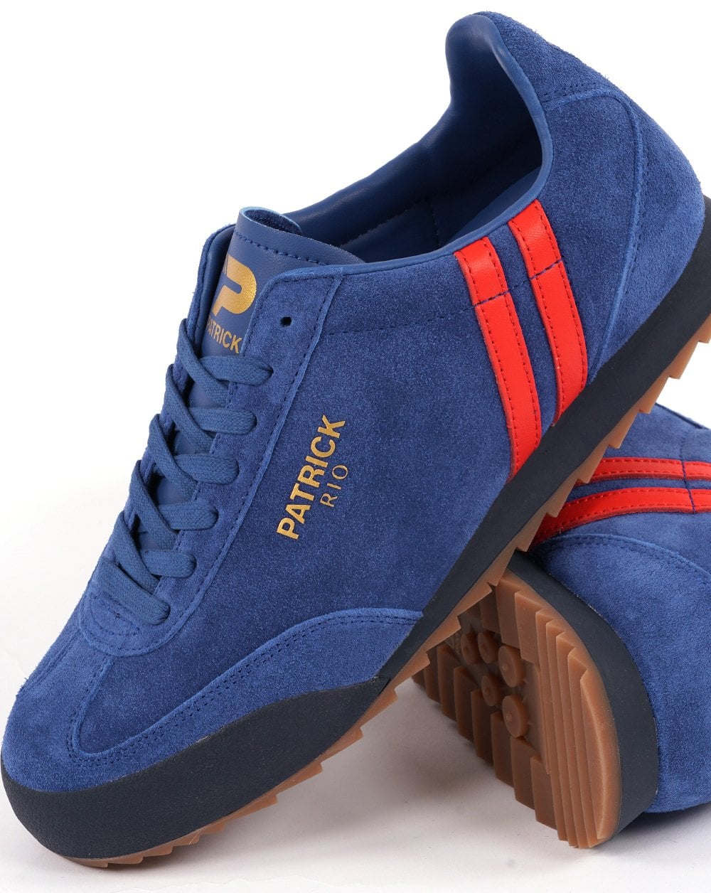 Patrick Rio Sneakers Royal / Rot