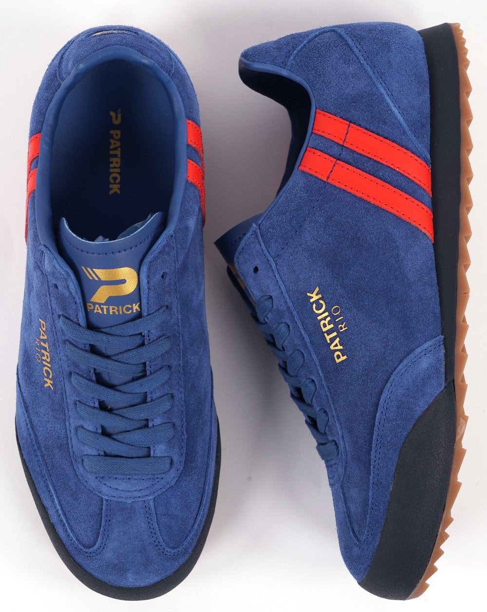 Patrick Rio Sneakers Royal / Rot