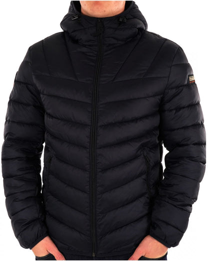 Napapijri Aerons Wattierte Jacke Schwarz