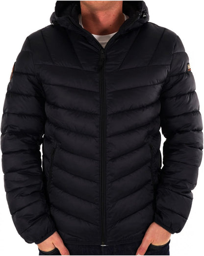 Napapijri Aerons Wattierte Jacke Schwarz