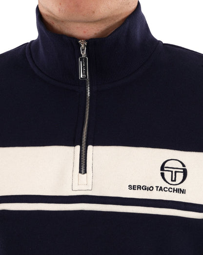 Sergio Tacchini Masters 1/4 Zip Sweat Navy