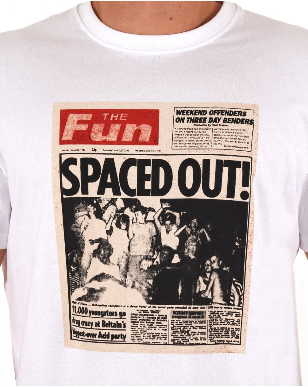 Weekend Offender The Fun Jubiläums-T-Shirt Weiß