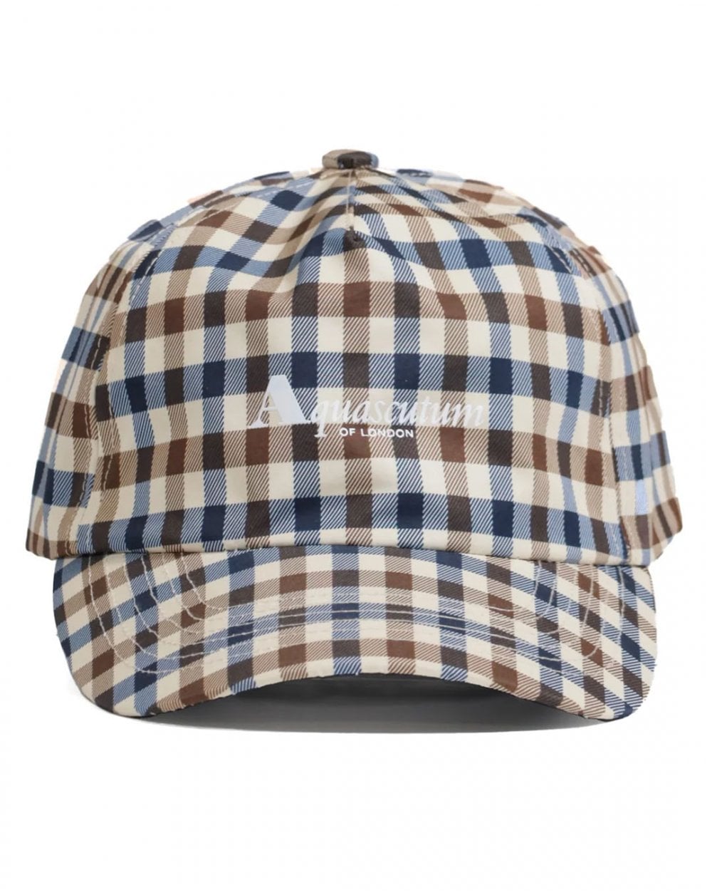 Aquascutum Hydro Logo Baseballkappe Club Check