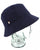 Aquascutum Hydro Reversible Bucket Hat Navy/Check