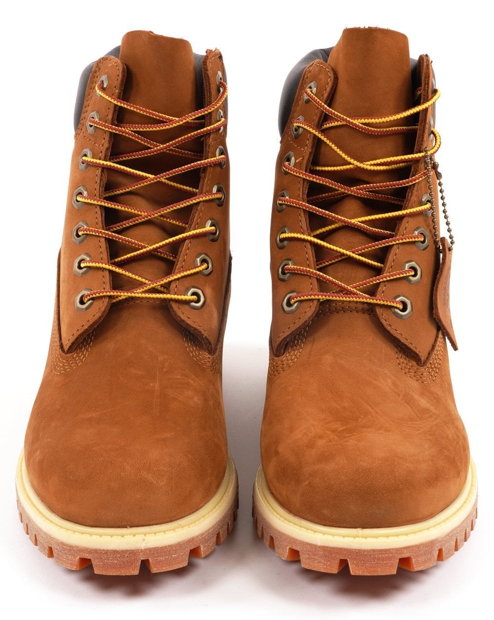 Timberland Icon 6-Zoll-Premium-Stiefel in dunklem Weizen-Nubuk