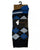 Gabicci Vintage Argyle Socks Black
