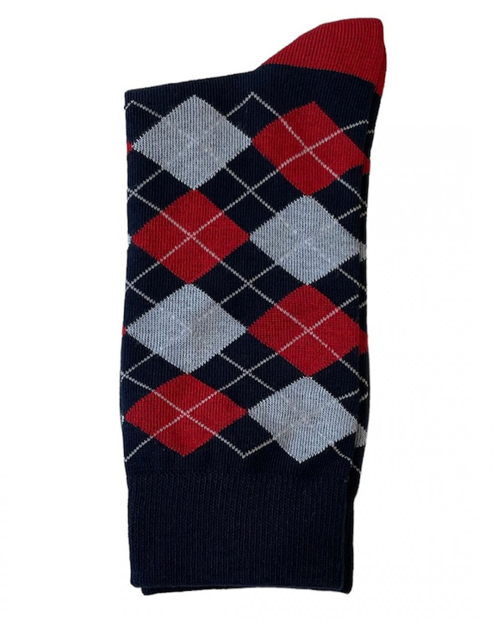 Gabicci Vintage Argyle Socken Marineblau