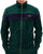 Sergio Tacchini Masters Velour Track Top Green / Navy