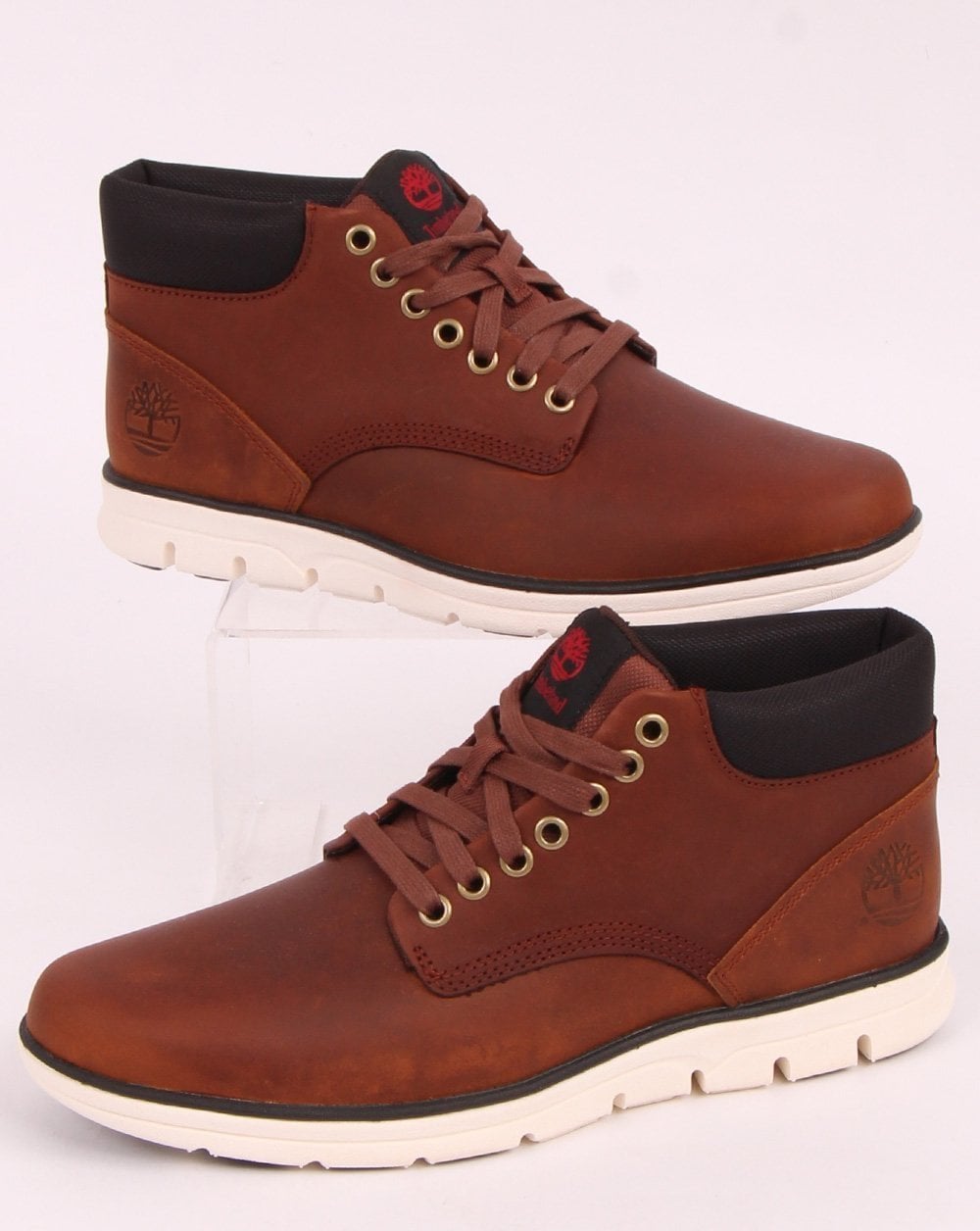 Timberland Brad Street Mid Lace-Up Boots Brown