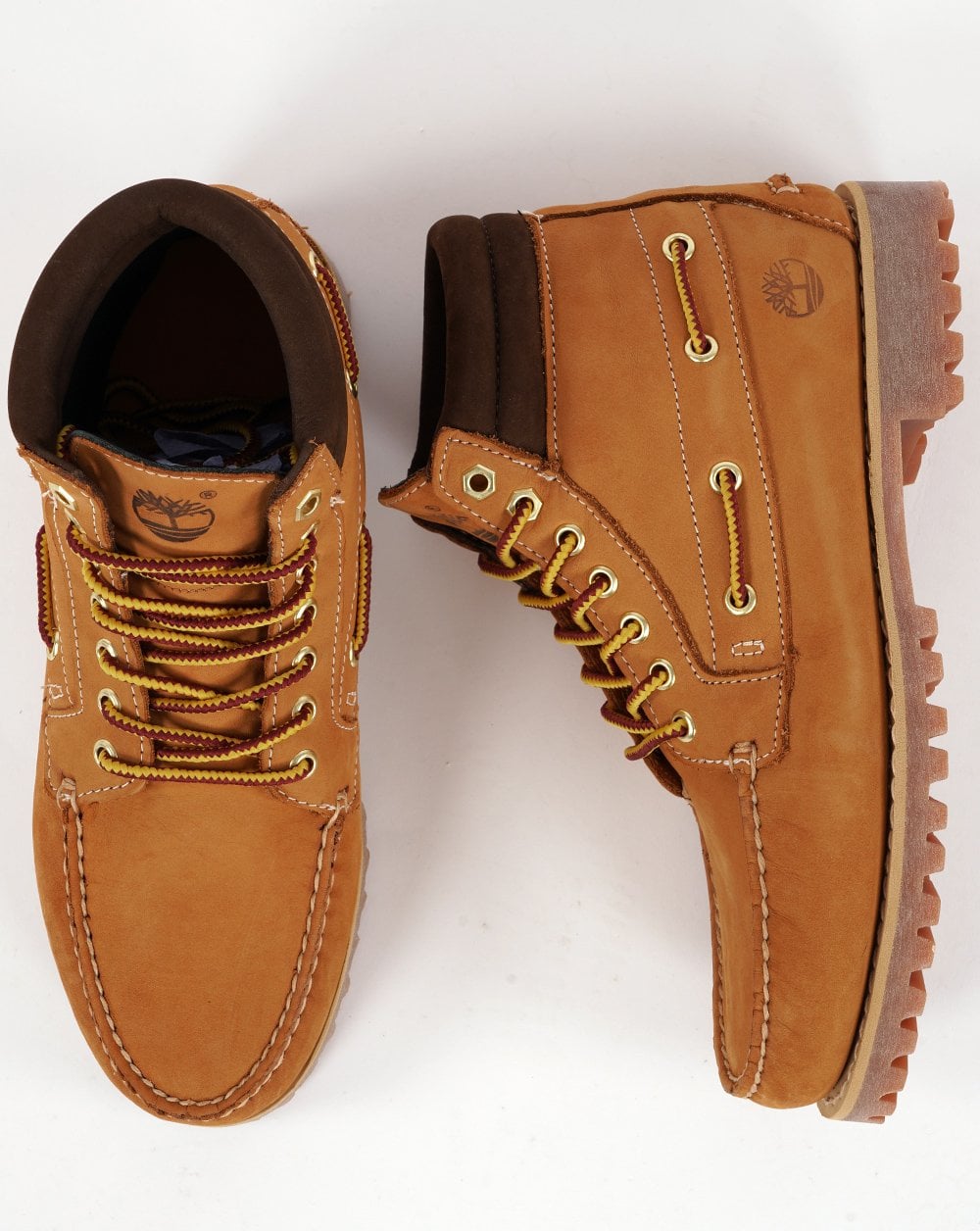 Timberland Authentic Mid Schnürstiefel in Weizen