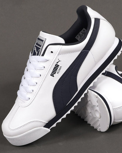 Puma Roma Trainer Weiß / Marineblau