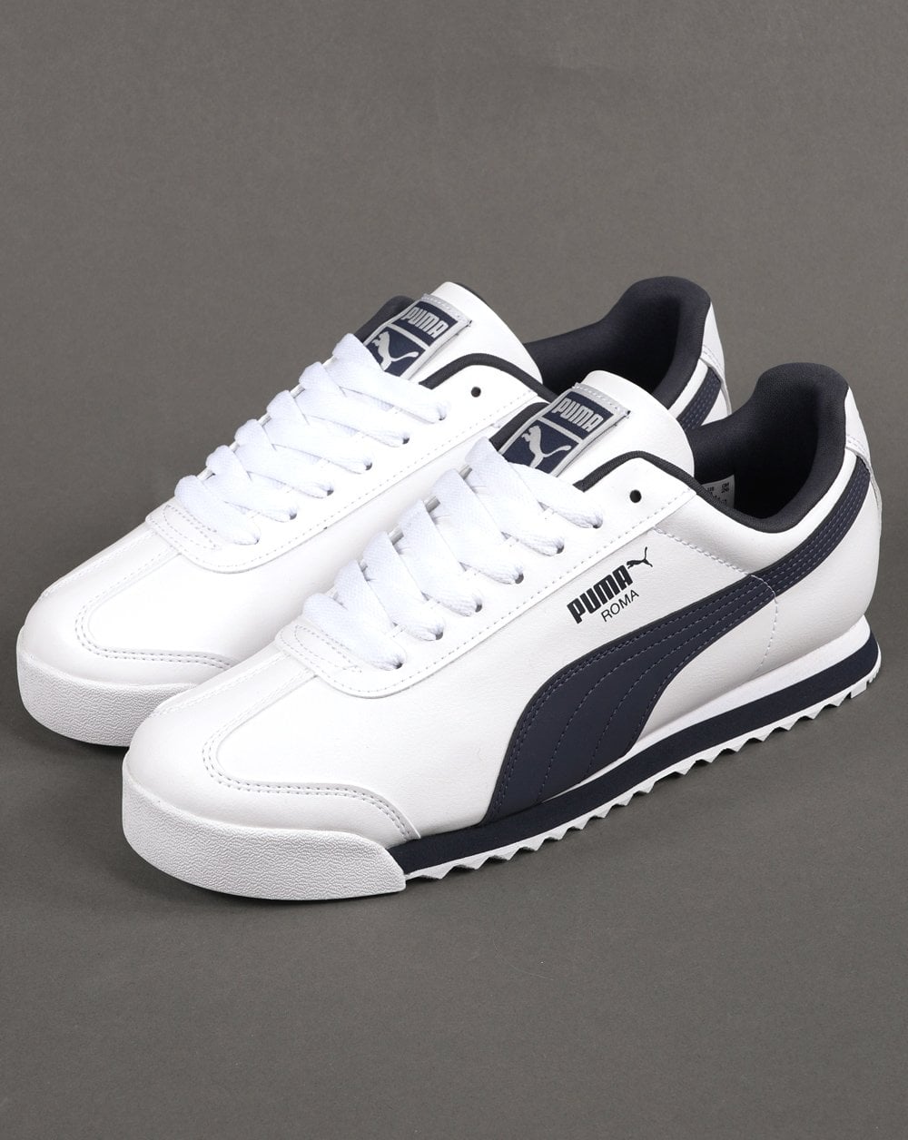 Puma Roma Trainer Weiß / Marineblau