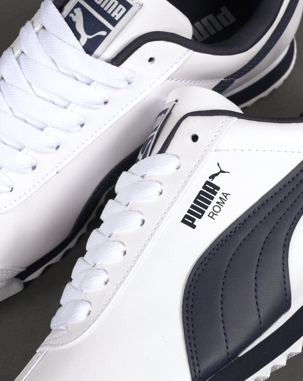 Puma Roma Trainer Weiß / Marineblau