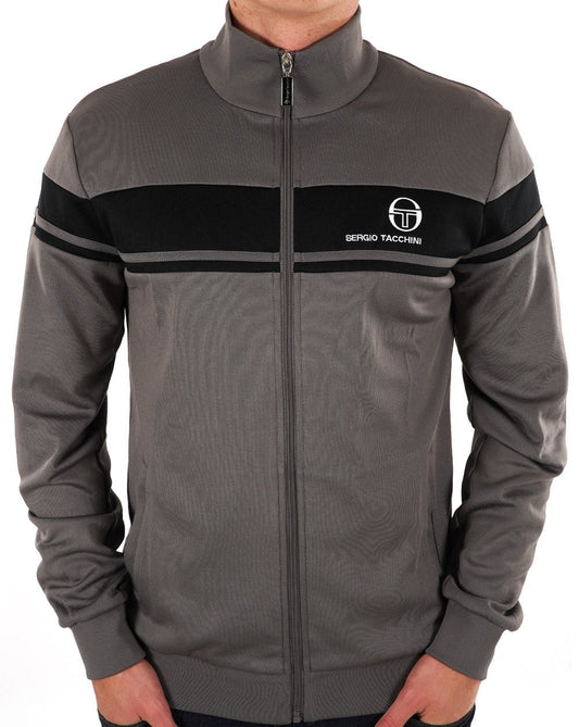 Sergio Tacchini Masters Track Top Grau/Schwarz