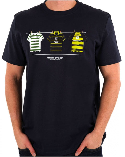 Weekend Offender Celtic T-shirt New Navy/Green
