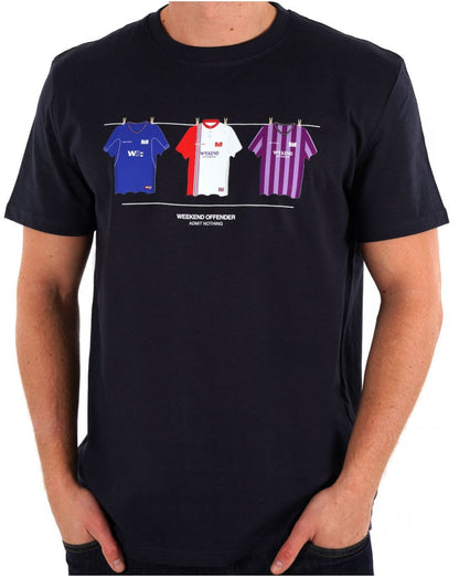 Weekend Offender Rangers T-Shirt Neu Marineblau