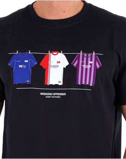 Weekend Offender Rangers T-Shirt Neu Marineblau