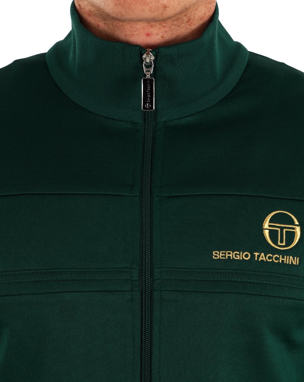 Sergio Tacchini Masters Trainingsjacke Grün / Gold